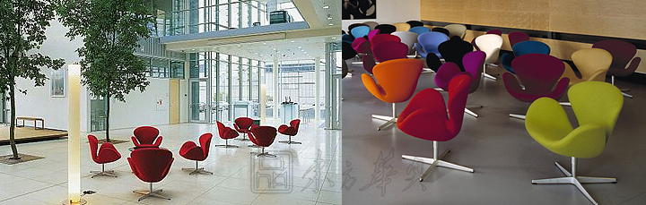 現(xiàn)代經(jīng)典休閑椅|布面休閑椅|辦公家具|布面天鵝椅