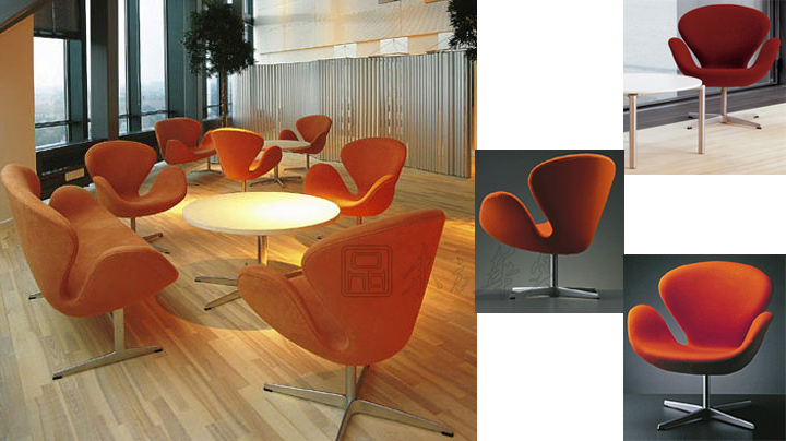 現(xiàn)代經(jīng)典休閑椅|布面休閑椅|辦公家具|布面天鵝椅