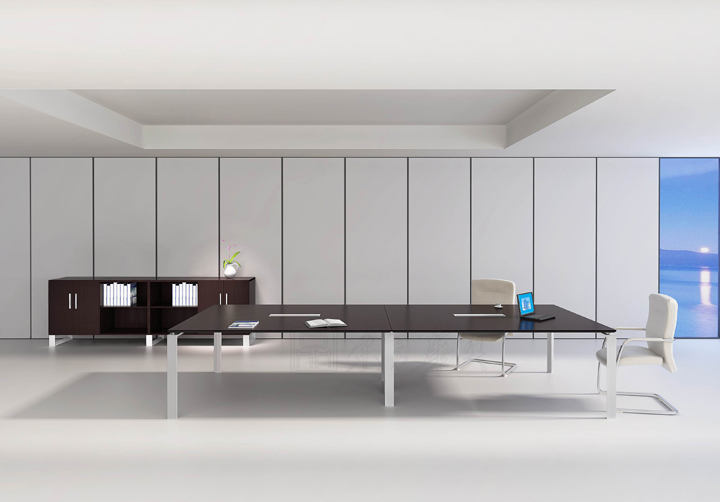 會議臺|板式會議臺|辦公家具|鋼木會議臺|時尚會議桌|會議臺|會議桌