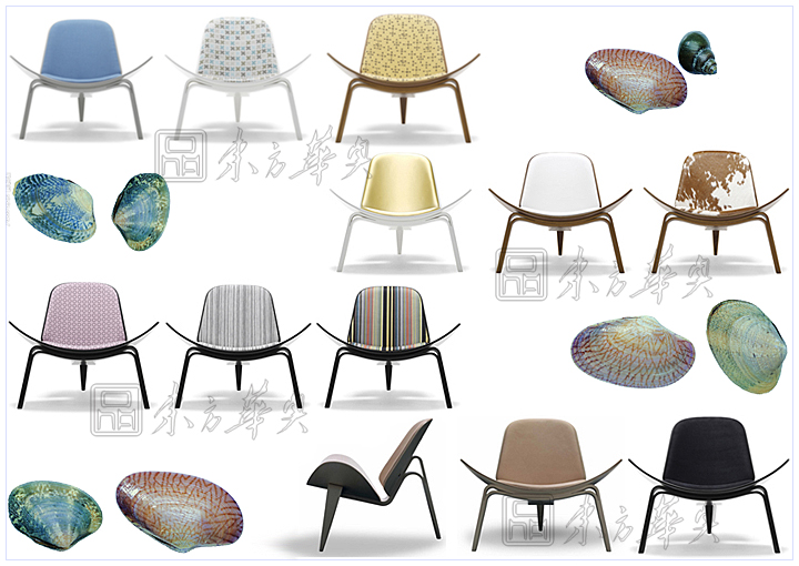 現代經典休閑椅|真皮休閑椅|辦公家具|微笑椅|休閑椅|三足貝殼椅,休閑椅,彎板椅,設計師椅