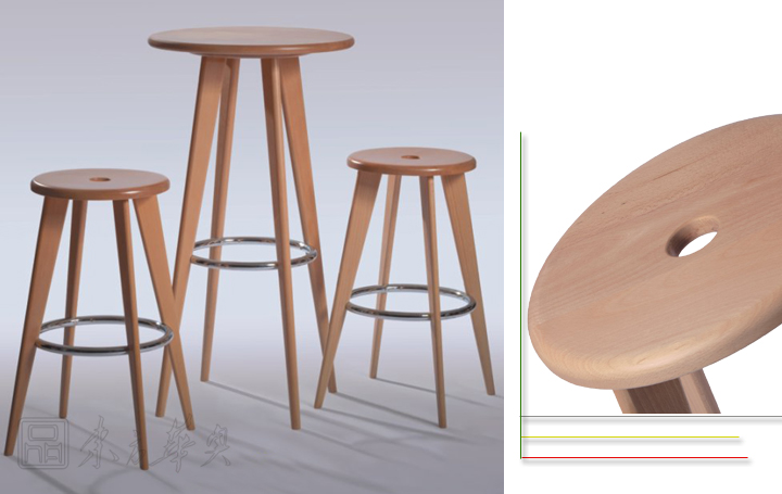 木質(zhì)休閑椅